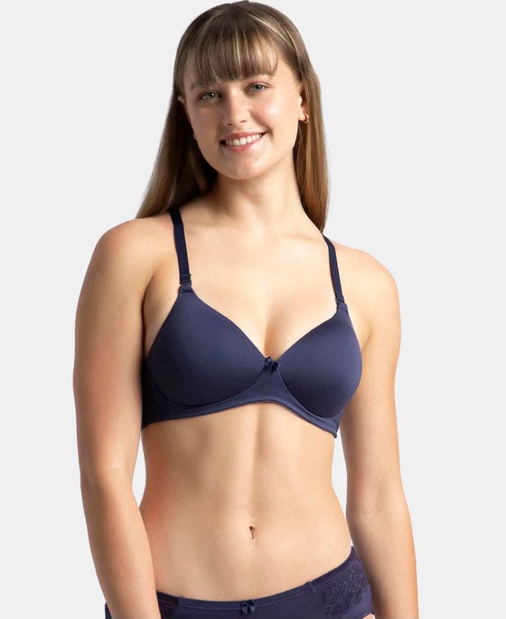 Bamboo Plush Contour Full Coverage Padded Bra - Image 4