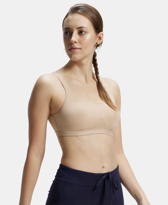 Bamboo Wire-Free Light & Medium Impact Sports Bra - Image 7
