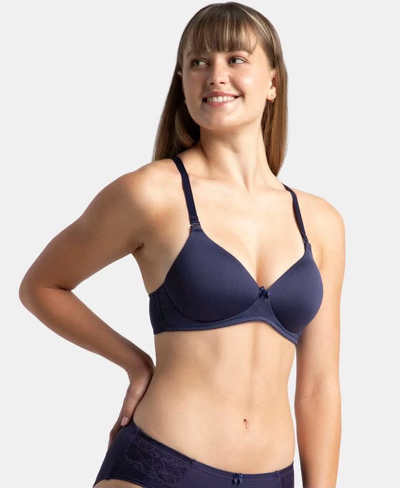 Bamboo Plush Contour Full Coverage Padded Bra - Image 1
